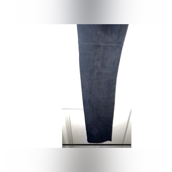 Joie Jeans Black Suede Leather Skinny Pants Size 27 - Picture 8 of 16